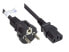 Good Connections P0030-S015 - 1.5 m - Power plug type E+F - C13 coupler - H05VV-F - 250 V - 10 A