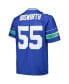 Фото #3 товара Men's Brian Bosworth Royal Seattle Seahawks Big & Tall 1987 Legacy Retired Player Jersey