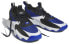 adidas Dame Extply 2.0 减震防滑耐磨 低帮 篮球鞋 蓝白黑 / Баскетбольные кроссовки Adidas Dame Extply 2.0