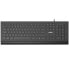 Keyboard Nilox NXKBE000014 Black Spanish Qwerty