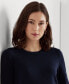 ფოტო #4 პროდუქტის Women's Cotton-Blend Sweater