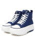 Фото #5 товара Women's Canvas High-Top Sneakers By