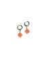 Harvest — Clover Jade stone charm earrings - фото #1