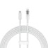 Фото #2 товара Kabel przewód w oplocie do iPhone Explorer Series USB-C - Lightning 20W 2m biały