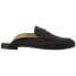 Фото #1 товара Lucchese Penny Mules Womens Black Flats Casual BL6506