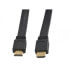 Techly HDMI 2.0 Flat Cable High Speed with Ethernet A/A M/M 1m - 1 m - HDMI Type A (Standard) - HDMI Type A (Standard) - 3D - 10 Gbit/s - Black