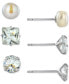 Фото #1 товара Серьги Giani Bernini Cubic Zirconia Pearl