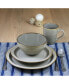 Фото #2 товара Allure 16 Piece Dinnerware Set, Service for 4