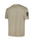 Фото #3 товара Men's Tan Detroit Tigers Neutral Drop Shoulder T-shirt