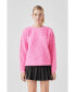 Фото #2 товара Women's Tulle Oversize Sweater