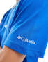 Columbia CSC Basic Logo t-shirt in blue Exclusive at ASOS