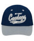 Фото #3 товара Infant Boys and Girls Navy, Gray Dallas Cowboys My First Tail Sweep Slouch Flex Hat