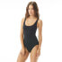 Фото #1 товара Carmen Marc Valvo 279892 Women's swimwear, over the shoulder one-piece, Black, 8