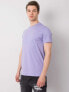 Фото #15 товара мужская футболка повседневная  синяя однотонная Factory Price T-shirt-TSKK-Y21-0000145-liliowy