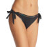 Soluna 262523 Women's Embroidered Side Tie Bikini Bottom Swimwear Size XL