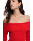 ფოტო #4 პროდუქტის Women's Bardot neckline dress