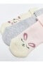 Фото #9 товара LCW baby Desenli Kız Bebek Havlu Soket Çorap 3'lü