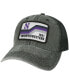 Фото #2 товара Men's Black Northwestern Wildcats Sun & Bars Dashboard Trucker Snapback Hat