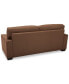 Фото #20 товара Ennia 75" Leather Apartment Sofa, Created for Macy's
