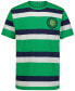 ფოტო #1 პროდუქტის Big Boys Varsity H Stripe Embroidered Logo Graphic T-Shirt