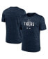 Фото #1 товара Men's Navy Detroit Tigers Authentic Collection Velocity Performance Practice T-shirt