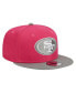 Фото #3 товара Men's Pink, Gray San Francisco 49ers 2-Tone Color Pack 9FIFTY Snapback Hat