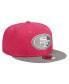 Men's Pink, Gray San Francisco 49ers 2-Tone Color Pack 9FIFTY Snapback Hat - фото #3