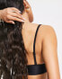 Фото #6 товара ASOS DESIGN mix and match skinny crop bikini top in black