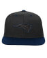 Фото #2 товара Youth Boys Black, Navy New England Patriots Pop Snapback Hat
