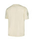 ფოტო #2 პროდუქტის Men's Cream Cincinnati Reds Neutral CJ Dropped Shoulders T-shirt