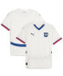 Фото #1 товара Men's White Serbia National Team 2024 Away Replica Jersey