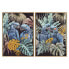Фото #1 товара Картина Home ESPRIT Попугай Тропический лаковый 50 x 3,5 x 70 cm (2 штук)