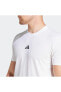 Фото #11 товара Футболка спортивная Adidas Designed For Training Erkek Beyaz Bisiklet Yaka Tişört