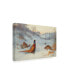 Фото #2 товара Archibald Thorburn Pheasant in the snow Canvas Art - 15.5" x 21"