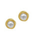 ფოტო #1 პროდუქტის Imitation Pearl Framed Earrings