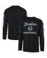 Фото #1 товара Men's Black Dallas Mavericks 2023/24 City Edition Triplet Franklin Long Sleeve T-shirt
