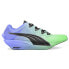 Фото #1 товара Puma FastFwd Nitro Elite Gradient Lace Up Running Womens Green, Purple Sneakers