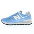 New Balance 574 ML574D2A Mens Blue Suede Lace Up Lifestyle Sneakers Shoes 10