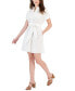 Фото #4 товара Платье Tinsel с завязкой на талии из хлопкового кружева