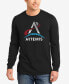 Фото #1 товара Men's NASA Artemis Logo Word Art Long Sleeve T-shirt