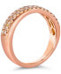 Ring Featuring (1/2 ct. t.w.) Nude Diamond™ set in 14k Rose Gold