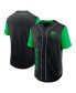 Фото #1 товара Men's Black Austin FC Balance Fashion Baseball Jersey