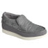 Фото #2 товара Sperry MocSider Quilted Slip On Womens Grey Flats Casual STS87050