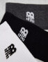 New Balance logo crew socks 3 pack in multi