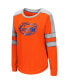 Фото #4 товара Women's Orange Florida Gators Trey Dolman Long Sleeve T-shirt