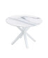 Фото #2 товара 5-Piece Mid-Century Dining Set with White Table