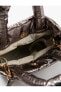 Tote Çanta Şişme Parlak Askılı Tutma Saplı Astarlı