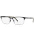 Фото #2 товара Оправа PRADA pR66YV Men's Pillow Eyeglasses