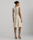 ფოტო #2 პროდუქტის Women's Ponte Fit-and-Flare Dress