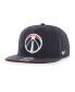 ფოტო #2 პროდუქტის Men's Navy Washington Wizards Sure Shot Captain Snapback Hat